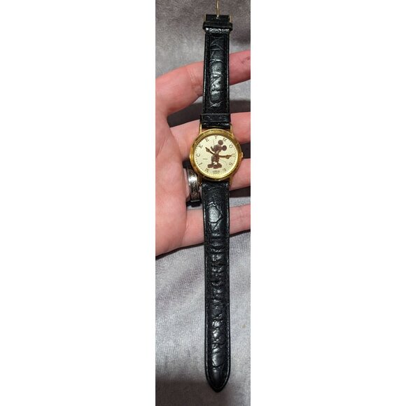 90s Vintage Lorus Gold Mickey Watch main image 6